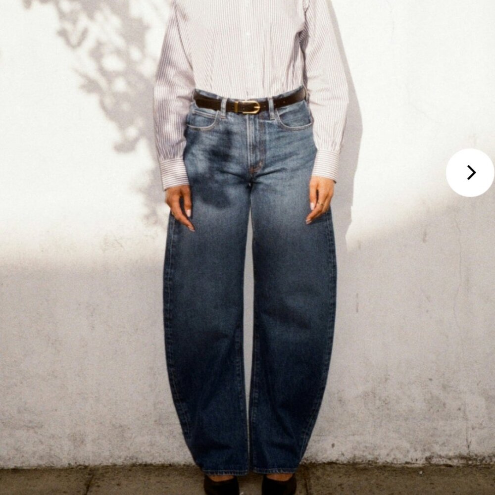 Frame Denim - Bubble Barrel Jean (Size 33) - Never Worn!